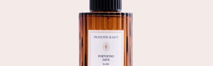 Eliksir łączący perfumerię i pielęgnację: Francine&Mat Portofino Date